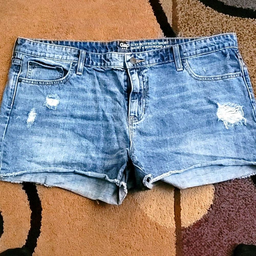 Gap jean shorts
